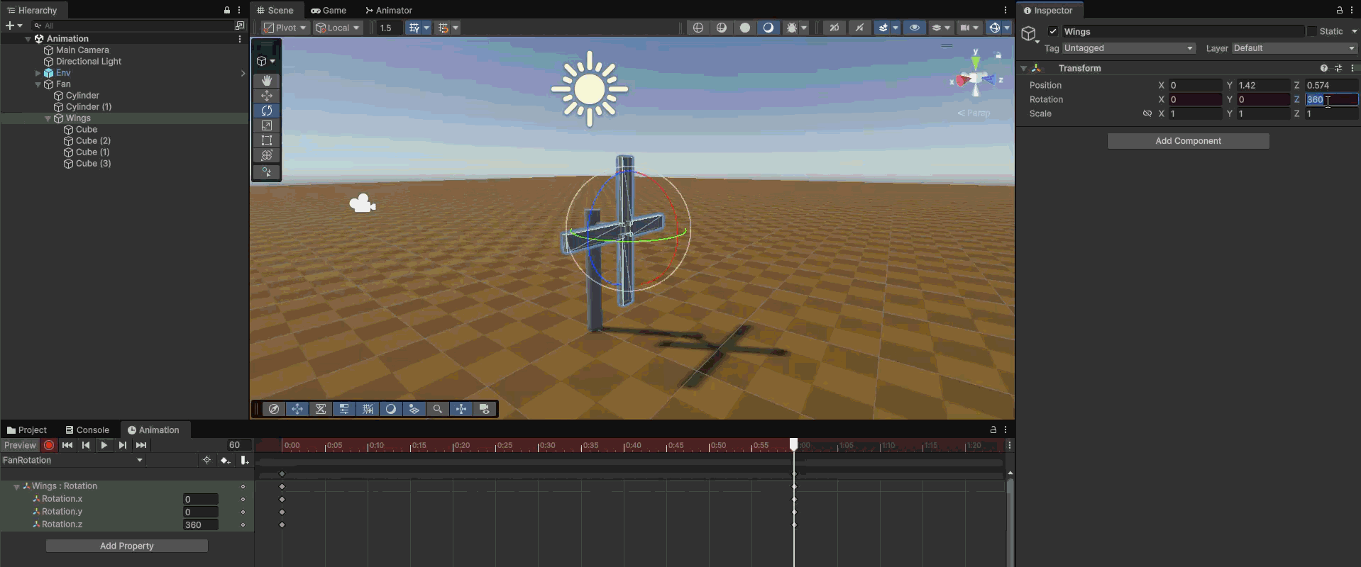 animating-wings-adding-keyframe