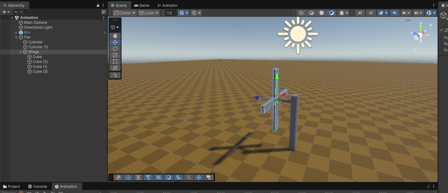 fan-object-using-unity-primitives