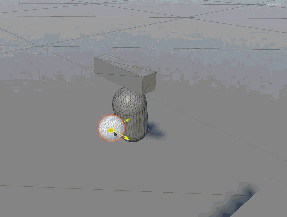 punching-the-bag-with-sphere-unity-scene-view